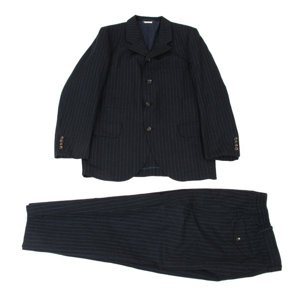 COMME des GARCONS HOMME DEUX Tapered Pants Navy Size M