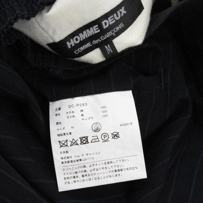 COMME des GARCONS HOMME DEUX Tapered Pants Navy Size M