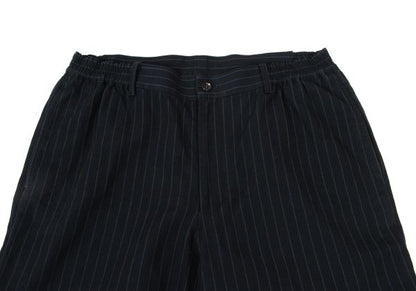 COMME des GARCONS HOMME DEUX Cotton Linen Suit Navy Size M