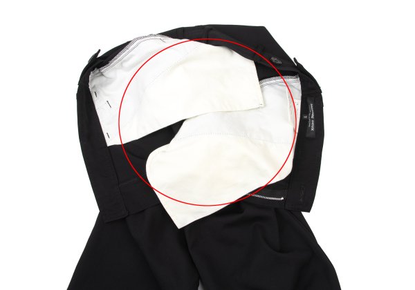 COMME des GARCONS HOMME DEUX Wool Pants Black Size M