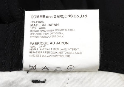 COMME des GARCONS HOMME DEUX Wool Pants Black Size M