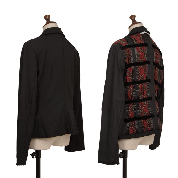 COMME des GARCONS Reversible Wool Jacket Black Size S