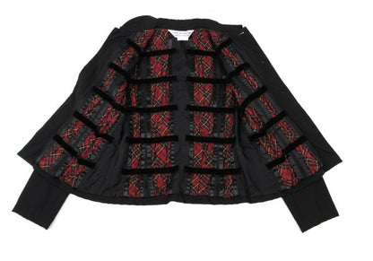 COMME des GARCONS Reversible Wool Jacket Black Size S