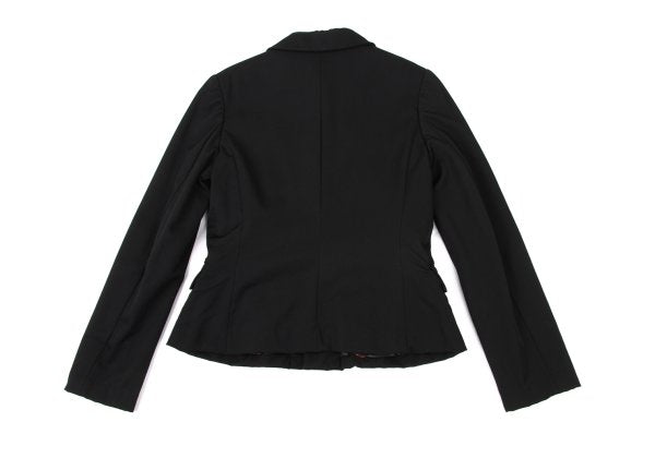 COMME des GARCONS Reversible Wool Jacket Black Size S