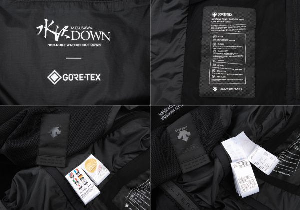 DESCENTE ALLTERRAIN GORE-TEX Mizusawa Jacket Black Size S