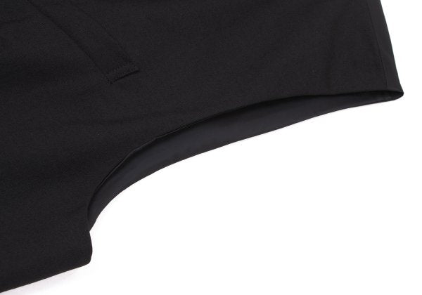 COMME des GARCONS HOMME PLUS Wool Velcro Vest Black Size M