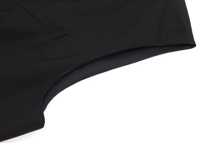 COMME des GARCONS HOMME PLUS Wool Velcro Vest Black Size M