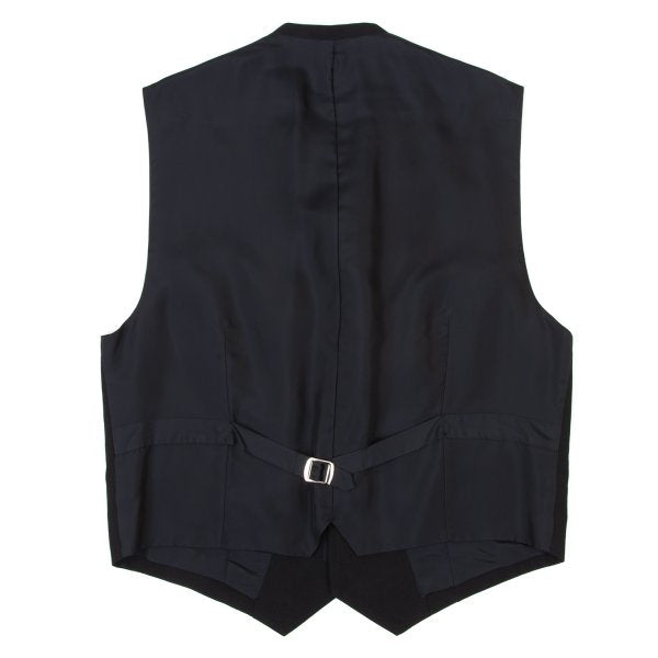 COMME des GARCONS HOMME PLUS Wool Velcro Vest Black Size M