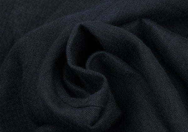 COMME des GARCONS HOMME Hand-Dyed Linen Pants Black Size S
