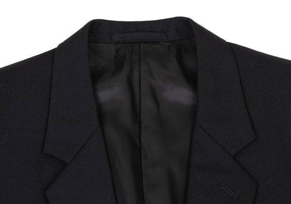 Y's for men Wool Gabardine Tailored Blazer Black Size L