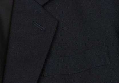 Y's for men Wool Gabardine Tailored Blazer Black Size L