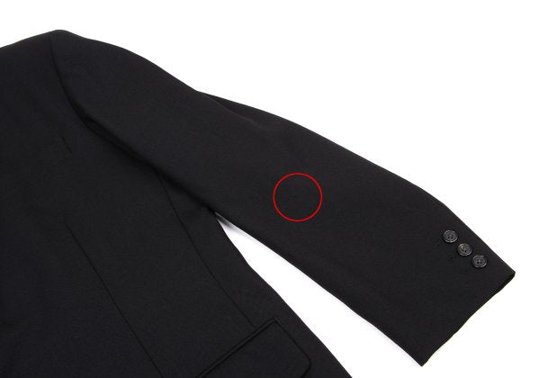 Y's for men Wool Gabardine Tailored Blazer Black Size L