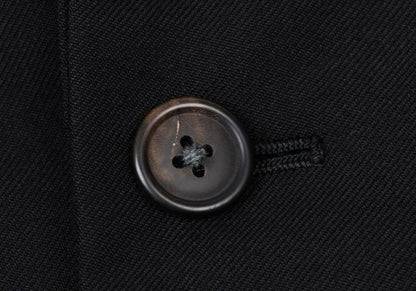 Y's for men Wool Gabardine Tailored Blazer Black Size L