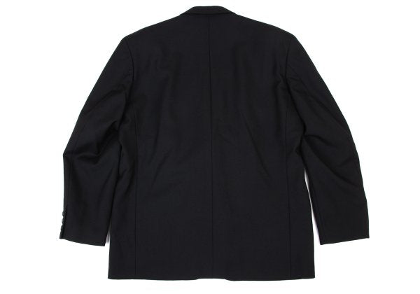 Y's for men Wool Gabardine Tailored Blazer Black Size L