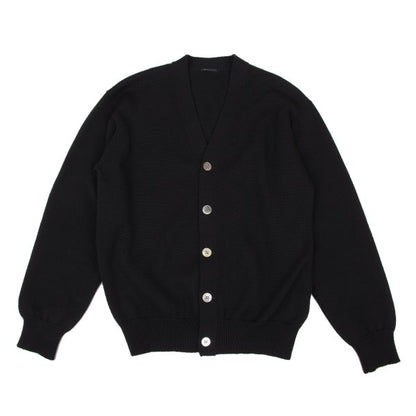Y's for men Wool Knit Cardigan Black Size M