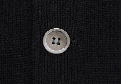 Y's for men Wool Knit Cardigan Black Size M