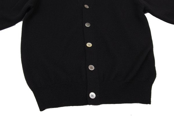 Y's for men Wool Knit Cardigan Black Size M