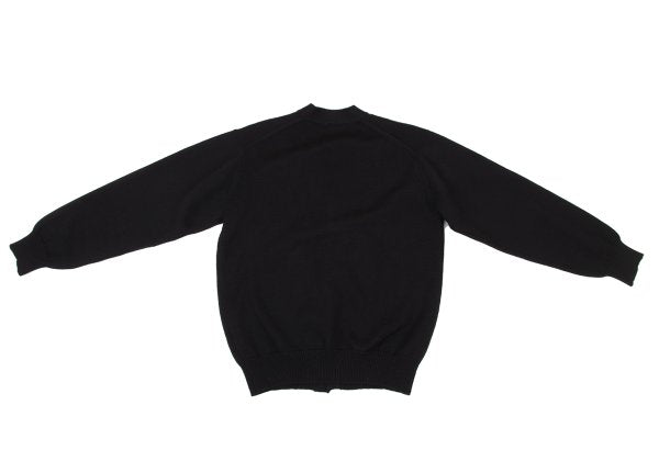 Y's for men Wool Knit Cardigan Black Size M