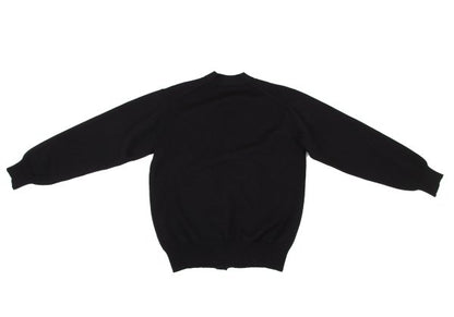 Y's for men Wool Knit Cardigan Black Size M