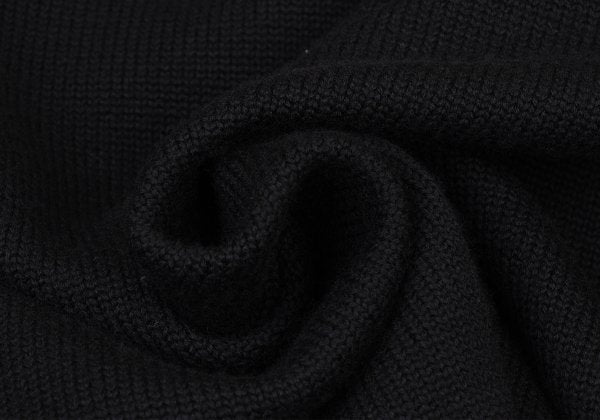 Y's for men Wool Knit Cardigan Black Size M