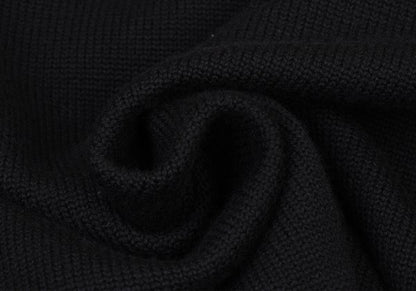 Y's for men Wool Knit Cardigan Black Size M