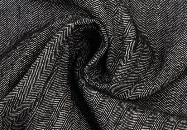 yoshie inaba Wool Paper Herringbone Midi Skirt Gray Size 11
