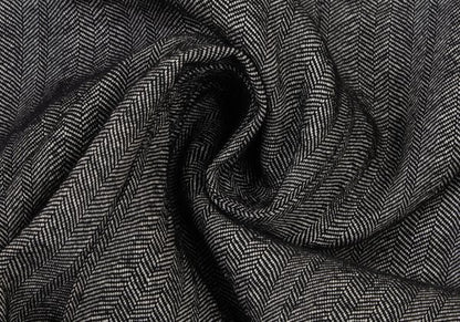 yoshie inaba Wool Paper Herringbone Midi Skirt Gray Size 11