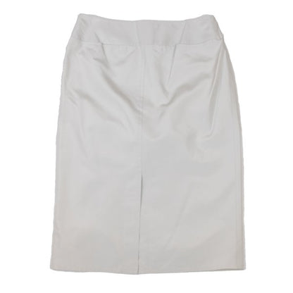 yoshie inaba Silk Center Slit Midi Skirt Gray Size 9