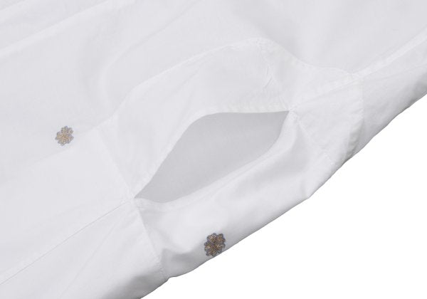 ISSEY MIYAKE HaaT Zigzag Embroidered Dress White Size 2