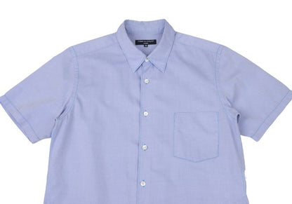 COMME des GARCONS HOMME Washed Cotton Shirt Blue Size SS