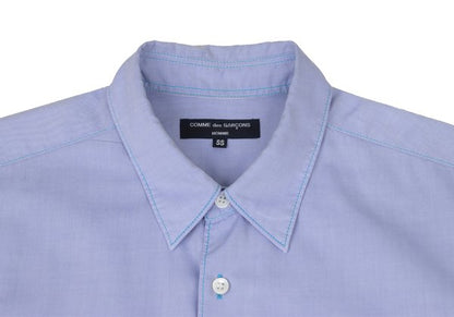 COMME des GARCONS HOMME Washed Cotton Shirt Blue Size SS
