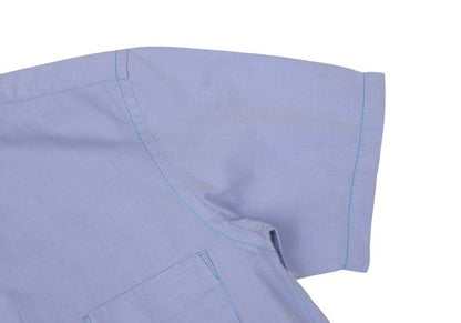 COMME des GARCONS HOMME Washed Cotton Shirt Blue Size SS