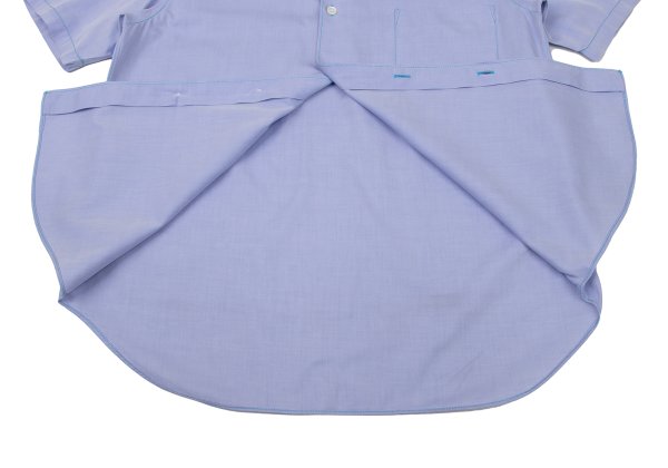 COMME des GARCONS HOMME Washed Cotton Shirt Blue Size SS