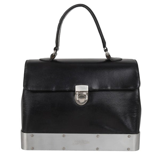 Jean Paul GAULTIER Metal Handbag Black