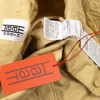 ISSEY MIYAKE HaaT Graphic Embroidered Jacket Mustard Size 2