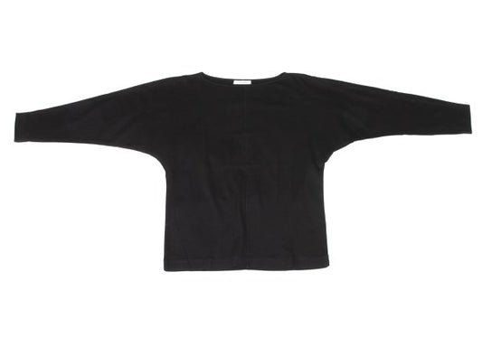 Plantation Cotton Center Seam Top Black Size M