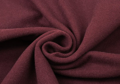 COMME des GARCONS HOMME PLUS Cotton Polo Burgundy Size M