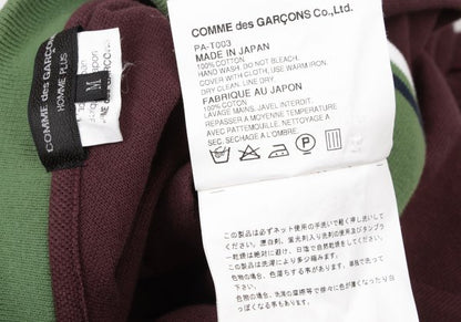 COMME des GARCONS HOMME PLUS Cotton Polo Burgundy Size M