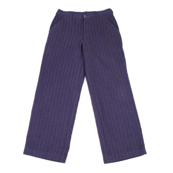 COMME des GARCONS HOMME PLUS 99AW Wool Pants Purple Size M