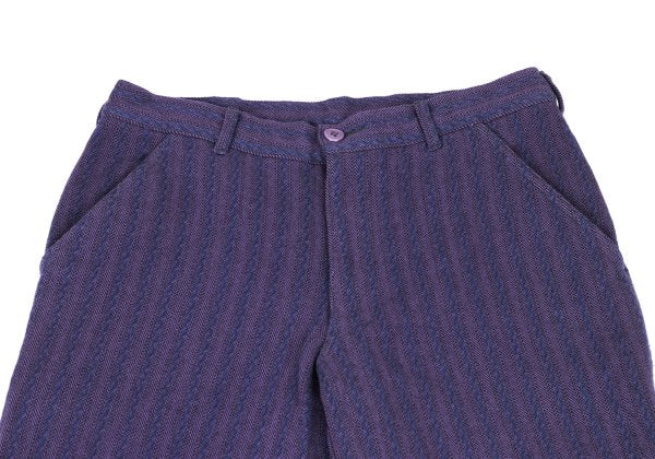 COMME des GARCONS HOMME PLUS 99AW Wool Pants Purple Size M