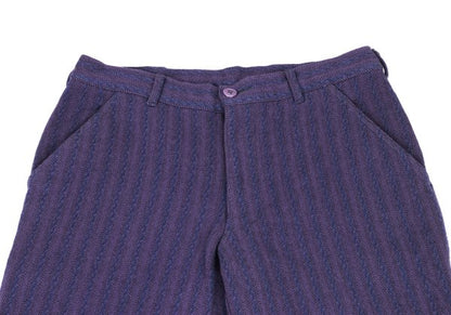 COMME des GARCONS HOMME PLUS 99AW Wool Pants Purple Size M