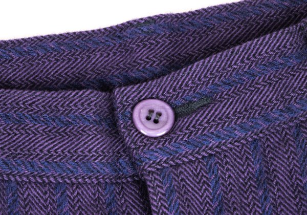 COMME des GARCONS HOMME PLUS 99AW Wool Pants Purple Size M
