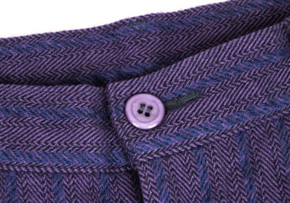 COMME des GARCONS HOMME PLUS 99AW Wool Pants Purple Size M