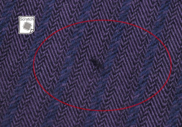 COMME des GARCONS HOMME PLUS 99AW Wool Pants Purple Size M