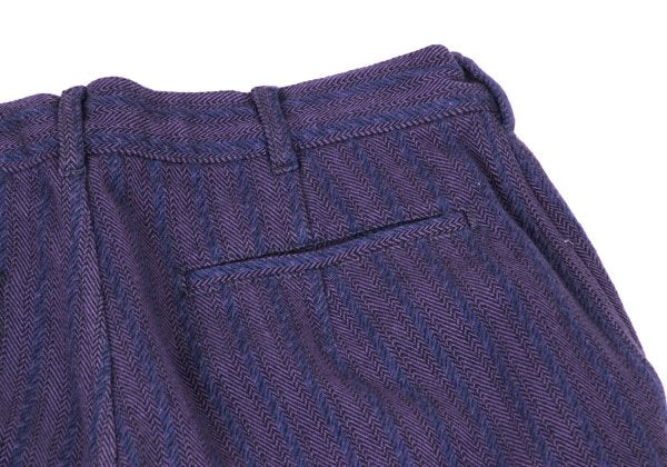 COMME des GARCONS HOMME PLUS 99AW Wool Pants Purple Size M