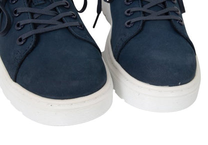 Dr.Martens DANTE Blue Suede Sneakers Size UK7 (26cm)
