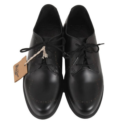 Dr.Martens CHARLOTTE Medallion Shoes Black Size UK7 (26cm)