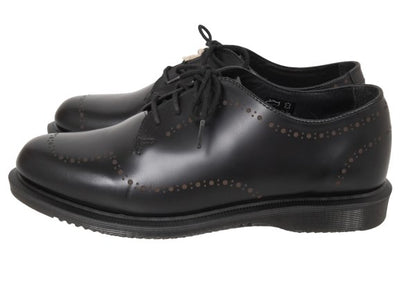 Dr.Martens CHARLOTTE Medallion Shoes Black Size UK7 (26cm)