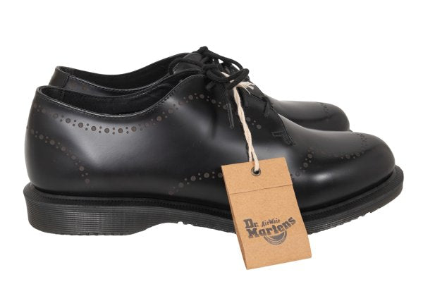 Dr.Martens CHARLOTTE Medallion Shoes Black Size UK7 (26cm)