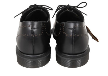 Dr.Martens CHARLOTTE Medallion Shoes Black Size UK7 (26cm)